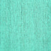 Square Abstract Turquoise Contemporary Rug, con1746turq