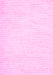 Machine Washable Solid Pink Modern Rug, wshcon1747pnk