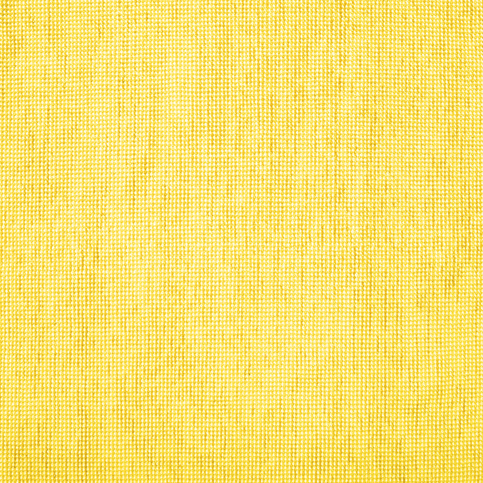 Square Machine Washable Solid Yellow Modern Rug, wshcon1747yw