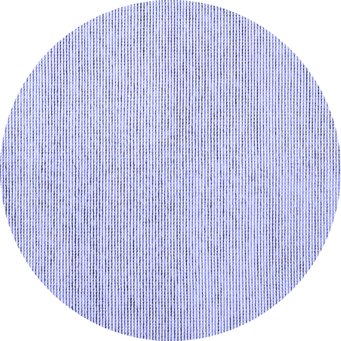 Round Abstract Blue Contemporary Rug, con1748blu