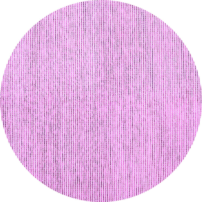 Round Machine Washable Abstract Purple Contemporary Area Rugs, wshcon1748pur