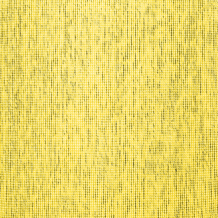 Square Machine Washable Abstract Yellow Contemporary Rug, wshcon1749yw