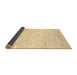 Sideview of Abstract Brown Contemporary Rug, con1749brn