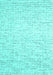 Machine Washable Abstract Turquoise Contemporary Area Rugs, wshcon1749turq