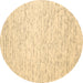 Round Abstract Brown Contemporary Rug, con1749brn