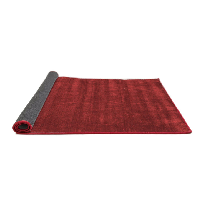 Abstract Red Contemporary Area Rugs