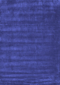 Abstract Blue Contemporary Rug, con174blu