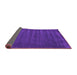 Sideview of Abstract Purple Contemporary Rug, con174pur