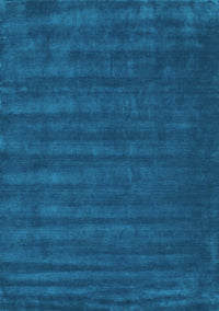 Abstract Light Blue Contemporary Rug, con174lblu