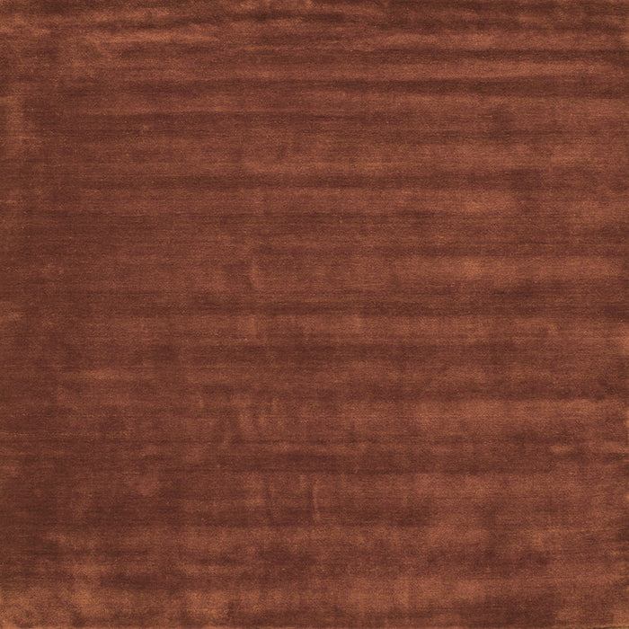 Round Machine Washable Abstract Orange Contemporary Area Rugs, wshcon174org