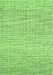 Serging Thickness of Machine Washable Abstract Green Contemporary Area Rugs, wshcon1750grn