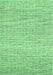 Machine Washable Abstract Emerald Green Contemporary Area Rugs, wshcon1750emgrn