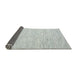 Thickness of Contemporary Dark Gray Modern Rug, con1751