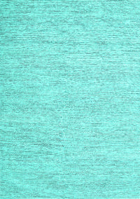 Abstract Turquoise Contemporary Rug, con1751turq