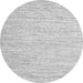 Square Abstract Gray Contemporary Rug, con1751gry