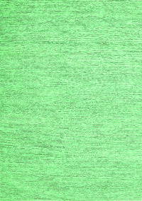 Abstract Green Contemporary Rug, con1751grn