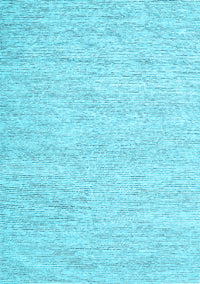 Abstract Light Blue Contemporary Rug, con1751lblu