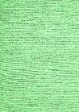 Abstract Emerald Green Contemporary Rug, con1751emgrn
