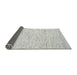 Thickness of Contemporary Dark Gray Modern Rug, con1752