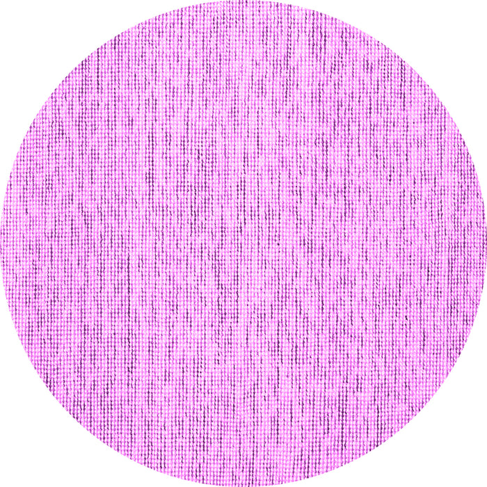 Round Machine Washable Abstract Pink Contemporary Rug, wshcon1752pnk