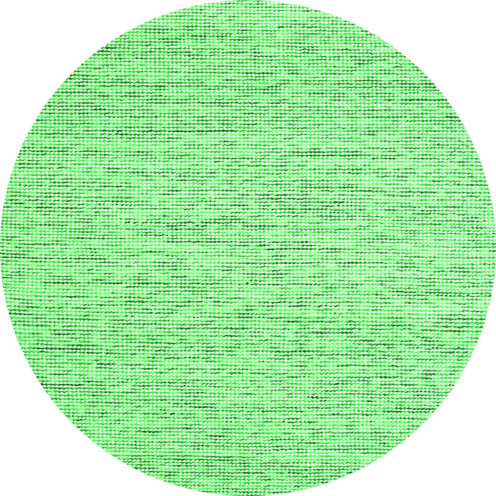 Square Abstract Green Contemporary Rug, con1752grn