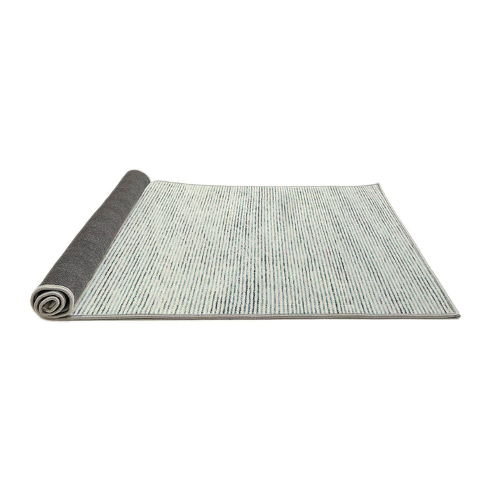 Thickness of Contemporary Cloud Gray Modern Rug, con1753