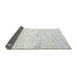 Thickness of Contemporary Cloud Gray Modern Rug, con1753