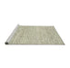 Serging Thickness of Machine Washable Contemporary Gold Rug, wshcon1754