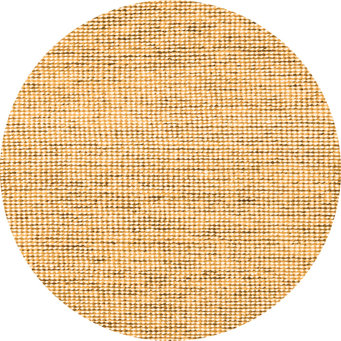 Square Abstract Orange Contemporary Rug, con1754org