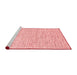 Contemporary Red Washable Rugs