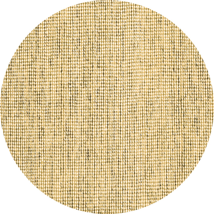 Round Machine Washable Abstract Brown Contemporary Rug, wshcon1754brn