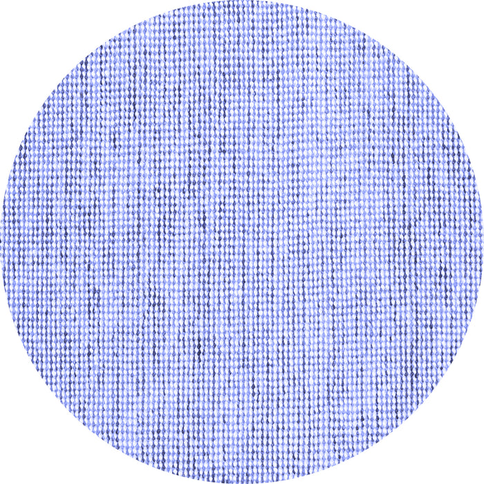 Round Machine Washable Abstract Blue Contemporary Rug, wshcon1754blu