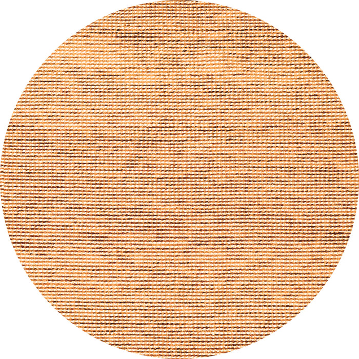 Square Abstract Orange Contemporary Rug, con1755org