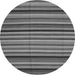 Square Southwestern Gray Country Rug, con1757gry