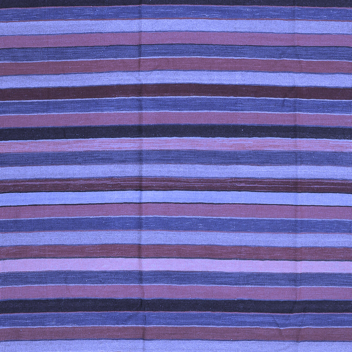 Machine Washable Southwestern Blue Country Rug, wshcon1757blu