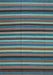 Southwestern Light Blue Country Rug, con1757lblu