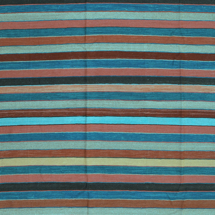 Southwestern Light Blue Country Rug, con1757lblu