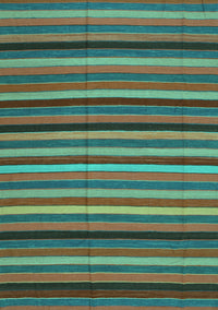 Southwestern Turquoise Country Rug, con1757turq