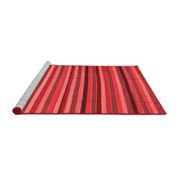 Country Red Washable Rugs