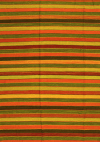 Southwestern Yellow Country Rug, con1757yw