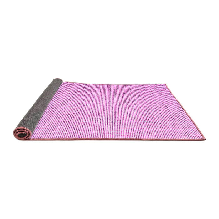 Sideview of Abstract Pink Contemporary Rug, con1758pnk
