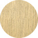 Round Machine Washable Abstract Brown Contemporary Rug, wshcon1758brn