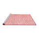 Contemporary Red Washable Rugs