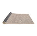 Thickness of Contemporary Orange Salmon Pink Modern Rug, con1759