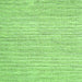 Serging Thickness of Abstract Green Contemporary Rug, con1759grn