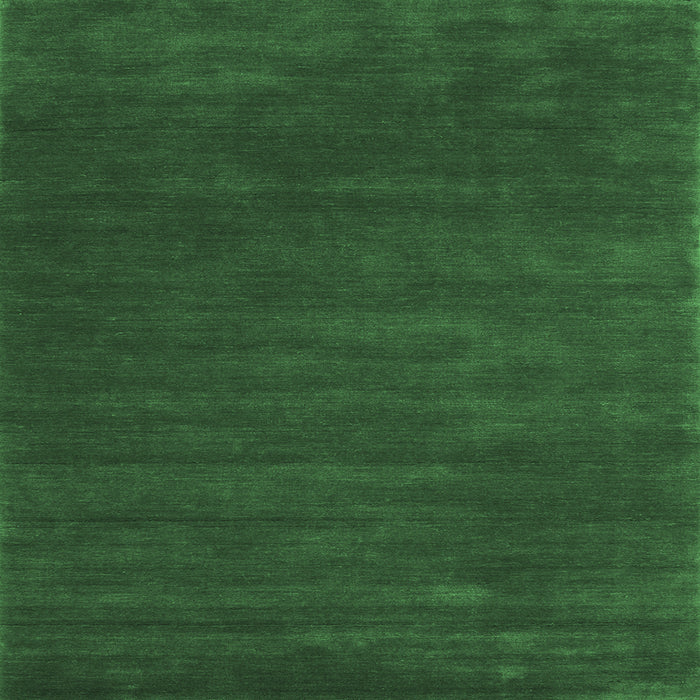 Square Abstract Emerald Green Contemporary Rug, con175emgrn