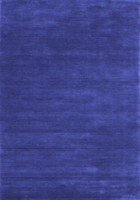 Abstract Blue Contemporary Rug, con175blu