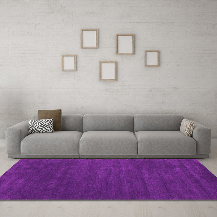 Machine Washable Abstract Pink Contemporary Rug in a Living Room, wshcon175pnk