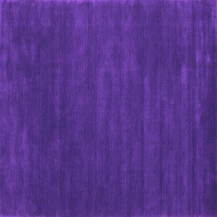 Square Machine Washable Abstract Purple Contemporary Area Rugs, wshcon175pur