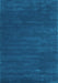 Abstract Light Blue Contemporary Rug, con175lblu